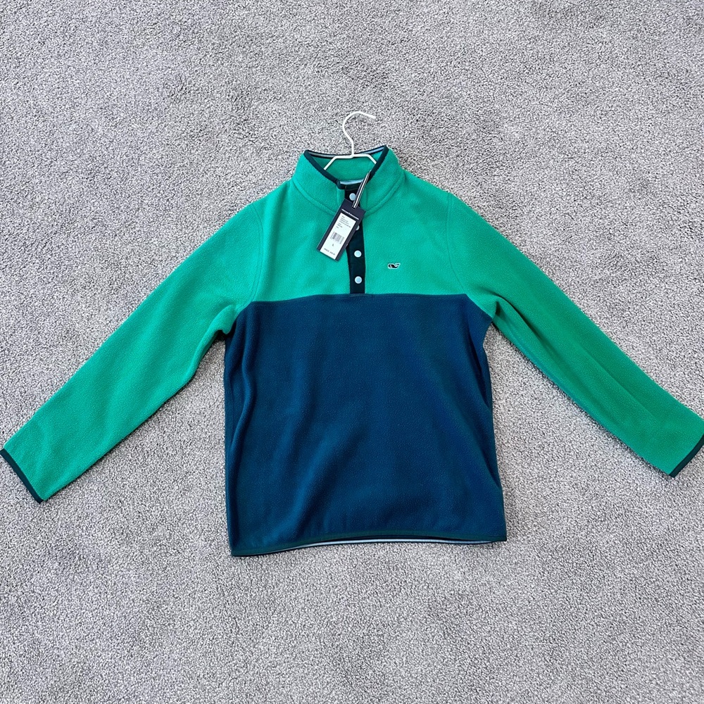Vineyard vines big boys fleece pullover size 16